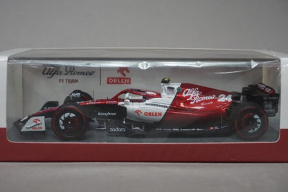 1:43 SPARK S8518 Alfa Romeo F1 Team Oren C42 Bahrain GP 2022 #24