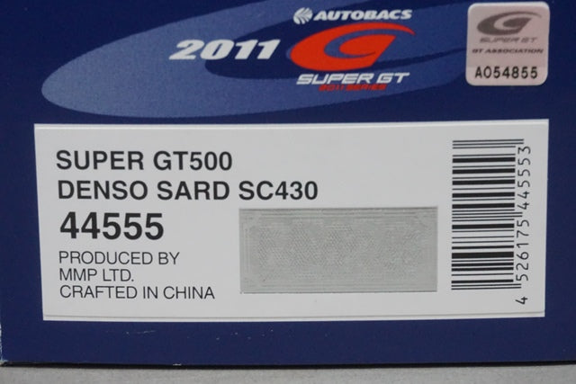 1:43 EBBRO 44555 Lexus DENSO SARD SC430 Super GT500 2011 #39