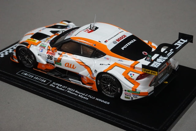 1:43 SPARK 00G23-00012 Toyota au TOM'S GR SUPRA Super GT 2023 FUJI #36