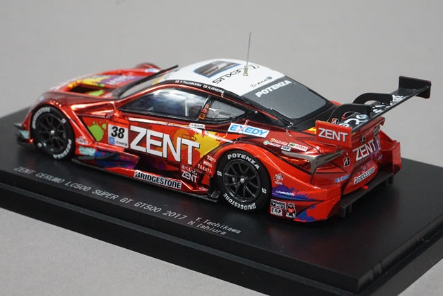 1:43 EBBRO 45521 Lexus ZENTO CERUMO LC500 Super GT500 2017 #38