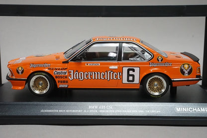 1:18 MINICHAMPS 155842506 BMW 635 CSi DPM BRUN MOTORSPORT 1984 #6