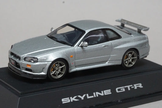 1:43 EBBRO 43058 Nissan Skyline GT-R V-SPEC 1999 Dark Silver