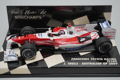 1:43 MINICHAMPS 400090009 Panasonic Toyota Racing Australia GP 2009 #9 model car