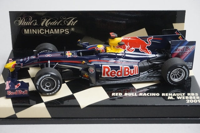 1:43 MINICHAMPS 400090014 Red Bull Racing Renault RB5 2009 #14 model car
