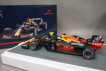 1:18 SPARK 18S486 Aston Martin Red Bull Racing RB16 70th Anniversary GP Winner 2020 #33