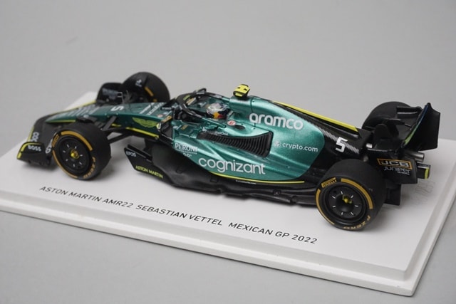 1:43 SPARK NKN01 Aston Martin AMR22 SV Mexican GP 2022 #5 Sebastian Vettel SEVEN COLLECTION