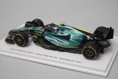 1:43 SPARK NKN01 Aston Martin AMR22 SV Mexican GP 2022 #5 Sebastian Vettel SEVEN COLLECTION