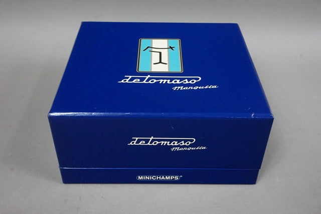 1:43 MINICHAMPS 436127122 De Tomaso Mangusta 1969 Blue Metallic