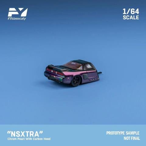 FY64018 Finclassically 1:64 NSX TRA Colorful chrome Deluxe version