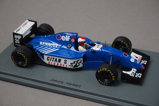 1:43 SPARK S7404 Ligier JS39B European GP 1994 #25 Johnny Herbert model car