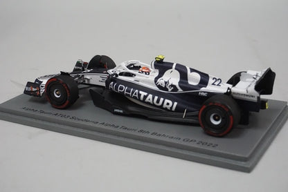 1:43 SPARK S8527 Alfatauri AT03 Bahrain GP 2022 #22 Yuki Tsunoda