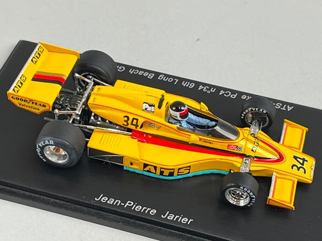 1:43 SPARK S3371 ATS-Penske PC4 Long Beach GP 1977 #34 Jean-Pierre Jarier