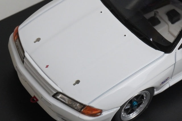 1:43 HPI 8022 Nissan Skyline GT-R Group A Racing White model car
