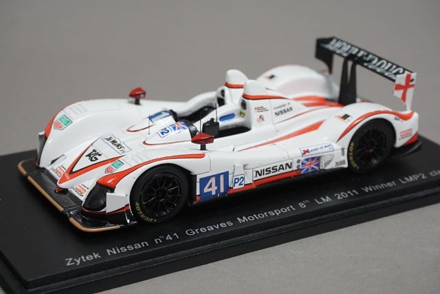 1:43 SPARK S2533 Zytek Nissan Graves Motorsports LM 2011 Winner LMP2 Class #41