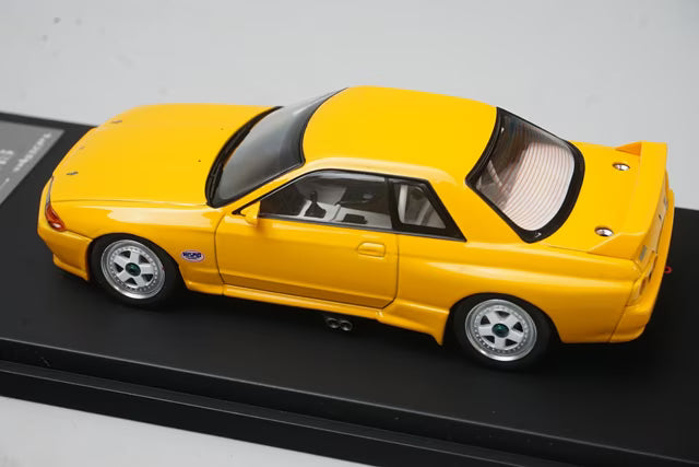 1:43 HPI 8122 Nissan Skyline GT-R Group A Racing Yellow KIDBOX