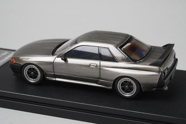 1:43 HPI 8219 Nissan Skyline GT-R R32 Black Metal Polish Model