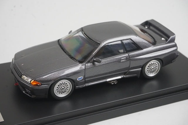 1:43 HPI 8119 Nissan Skyline GT-R Group A Racing Gun Gray model car