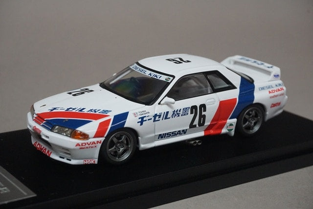 1:43 HPI 8135 Nissan DIESEL KIKI GT-R N1 1990 #26 model car