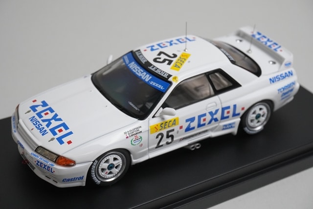 1:43 HPI 8001 Nissan ZEXEL Skyline SPA 24H 1991 #25 model car