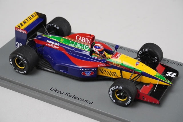 1:43 SPARK S6967 Venturi Larousse Lamborghini LC92 South African GP 1992 #30 model car