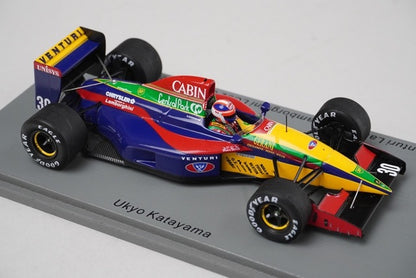 1:43 SPARK S6967 Venturi Larousse Lamborghini LC92 South African GP 1992 #30 model car