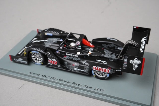 1:43 Spark 43PP17 Norma MXX RD Pikes Peak 2017 #30 model car