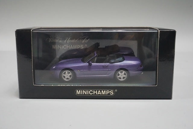 1:43 MINICHAMPS 400062331 Porsche 968 Cabriolet 1994 Purple Metallic