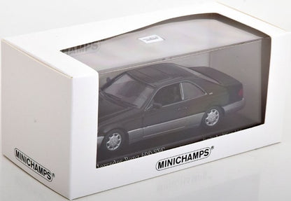 943 032603 MINICHAMPS 1:43 Mercedes 600 SEC Coupe 1992 Black model car
