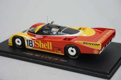 1:43 SPARK S0902 Porsche 962C LM Le Mans 1988 #18 model car