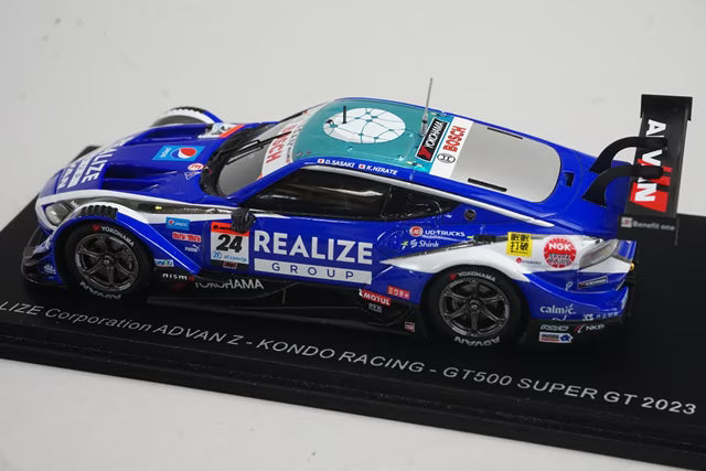 1:43 SPARK SGT059 Nissan Z Realize Corporation Advan Condo Racing #24 Super GT GT500