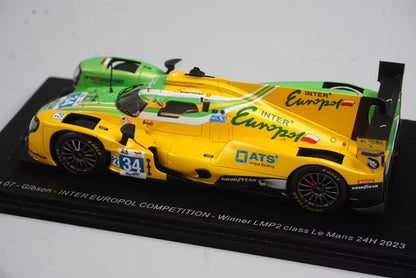 1:43 SPARK S8744 Oreca 07 Gibson Inter Europol Competition Le Mans Class winner 2023 #34