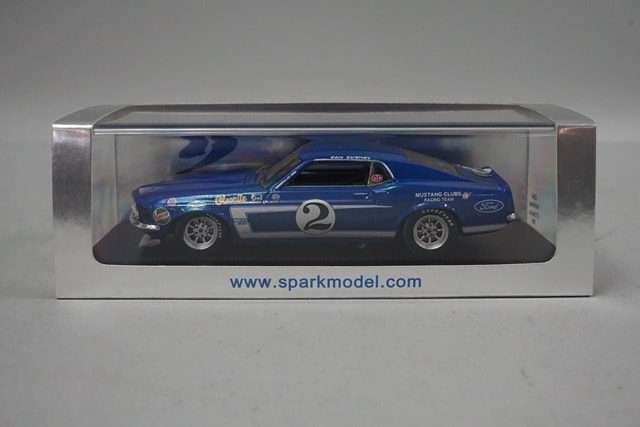 1:43 SPARK S2641 Ford Mustang Trans-Am 1969 #2