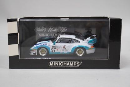 1:43 MINICHAMPS 430986797 Porsche 911 GT2 Evo Daytona 24H Winner 1998 #97