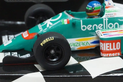 1:43 MINICHAMPS 430860020 Benetton BMW B186 1986 #20 G. Berger model car