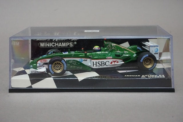 1:43 MINICHAMPS 400030014 Jaguar Racing R4 #14 M.Weber model car