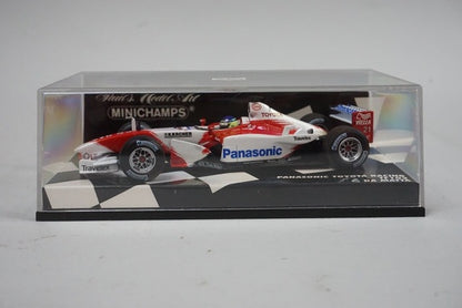 1:43 MINICHAMPS 400030021 Panasonic Toyota TF103 #21 C.D. Matta avex decal