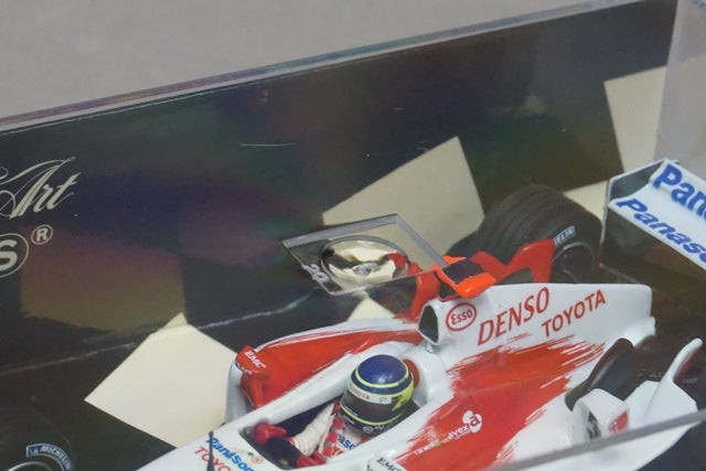 1:43 MINICHAMPS 400040016 Panasonic Toyota TF104 #16 C. da Matta avex decal