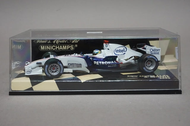 1:43 MINICHAMPS 400060016 BMW Sauber F1.06 2006 #16 N. Heidfeld model car