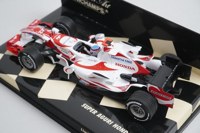 1:43 MINICHAMPS 400060222 Super Aguri Honda SA06 2006 #22 Takuma Sato