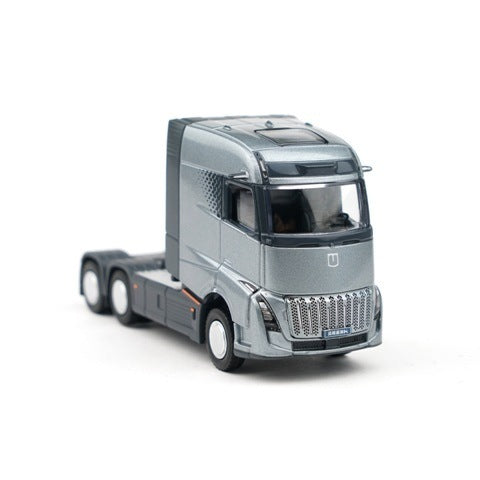 [ Pre-order ] CH004-5 拓意 XCARTOYS 1:64 Geely YangCheng XingHan H Silver Geely Farison Homtruck (Trailer Head) Metallic Gray