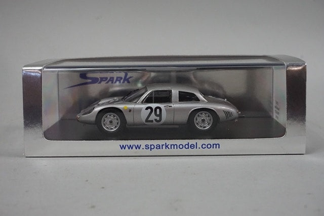 1:43 SPARK S1967 Porsche Carrera 2000 GS LM 1963 #29 model car