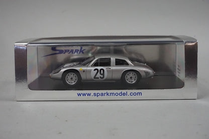 1:43 SPARK S1967 Porsche Carrera 2000 GS LM 1963 #29 model car