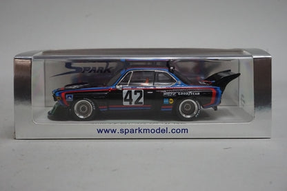 1:43 SPARK S1568 BMW 3.5 CSL LM 1976 10th #42 model car