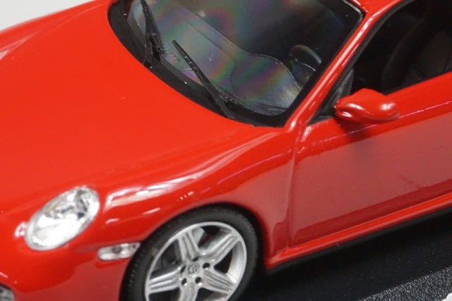 1:43 MINICHAMPS WAP02013116 Dealer-made Porsche 911 Turbo Red model car