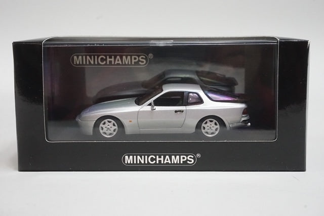 1:43 MINICHAMPS 400062225 Porsche 944 S2 1989 Silver model car