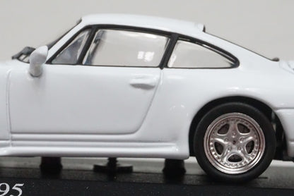 1:43 MINICHAMPS Custom made for miniature car fans: Porsche 911 RS 1995 White