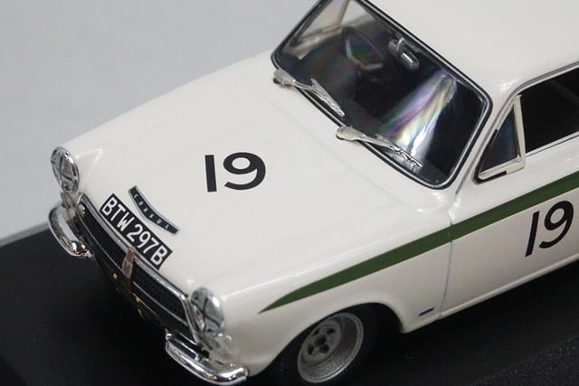 1:43 MINICHAMPS 400648219 Lotus Cortina Mk1 Brands Hatch 6H Winner 1964 #19