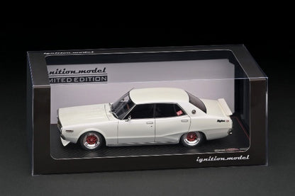 [ Pre-order ] IG3268 ignition model 1:18 Nissan Skyline 2000 GT-X (GC110) Pearl White With Engine