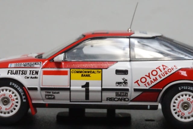 1:43 HPI 8084 Toyota Celica GT-Four Australia 1989 #1 model car