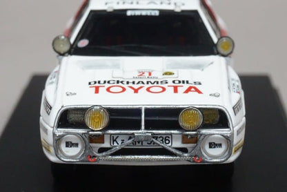 1:43 HPI 8937 Toyota Celica Twin Cam Turbo Safari 1985 #21 model car